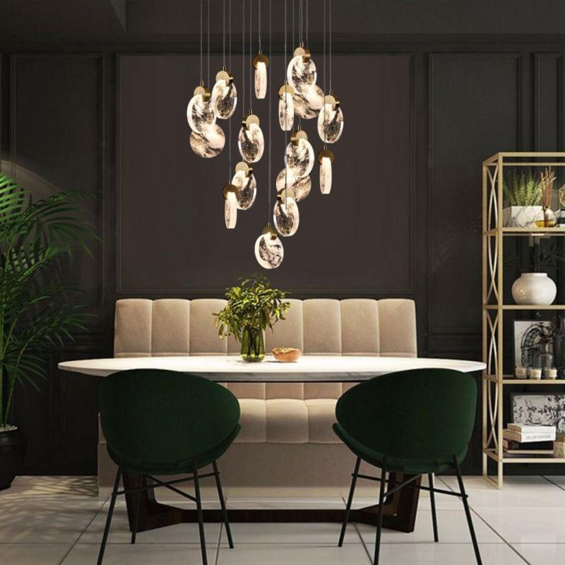 LED Modern Crystal Ceiling Lamp for Home Decoration Light