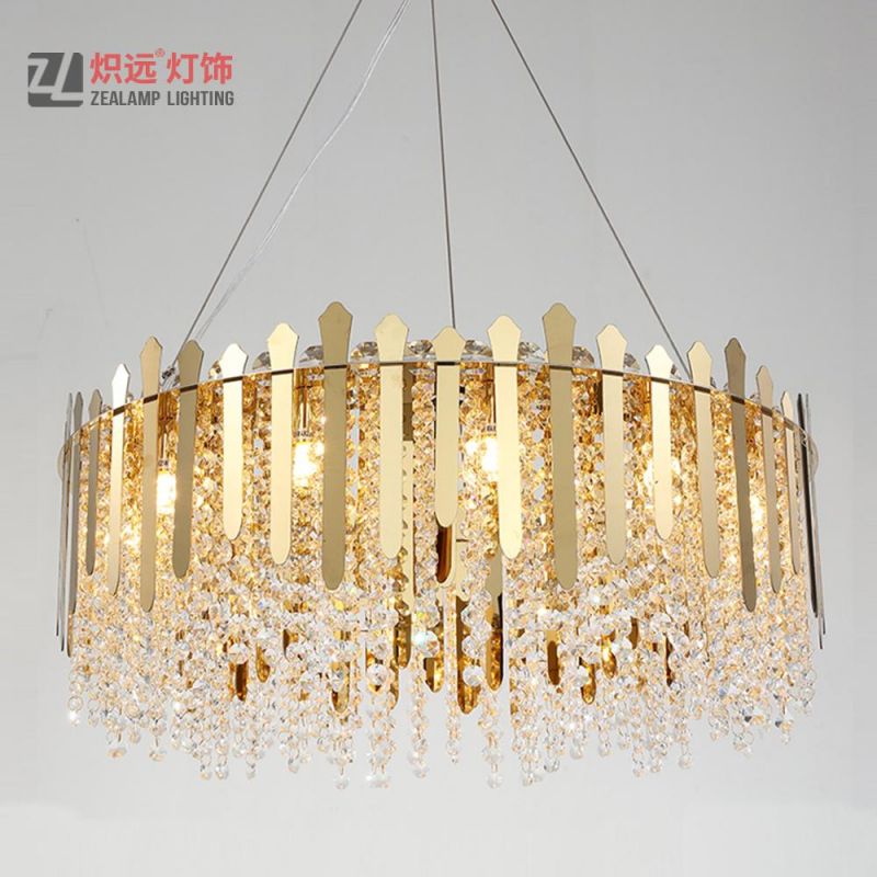 Modern Lighting Simple Crystal Chandelier for Hall Banquet