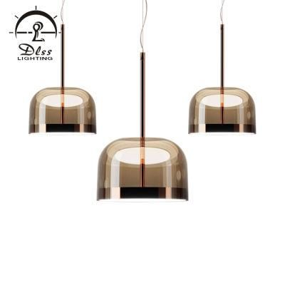 High End Elegant Glass Dome LED Pendant Lamp