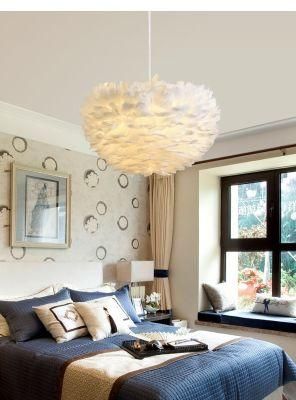 Modern Popular Indoor Home Shop Restaurant Decoration LED Chandelier Feather Light or Ceiling Light