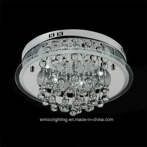 Contemporary Semi Flush Ceiling Light Fiber Optic Chandelier