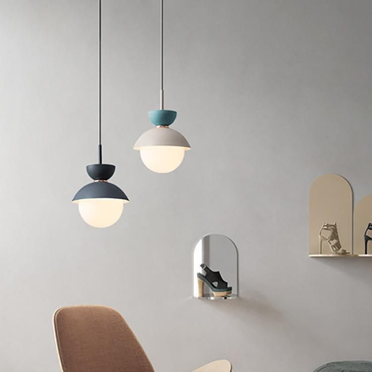 Modern Pendant Lamp Nordic Glass Ball Light Fixtures Hanging Suspension Light (WH-GP-48)