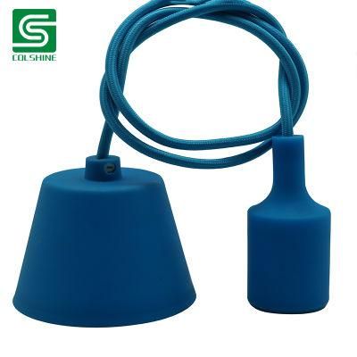 Colourful Silicon Pendant Light E27 Base Lamp