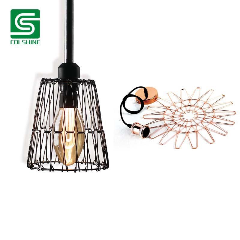 Vintage Industrial Foldable Metal Pendant Light