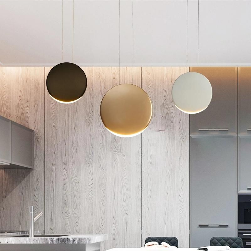 Ultra Modern Round Pendant Lighting for Indoor Home Lamp (WH-AP-48)