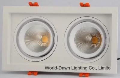 2*30W Recessed COB Ceiling LED Downlight (WD-1052A)