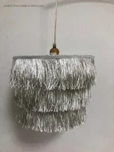 Modern Pendant Lamp with Fringe Lamp Shade