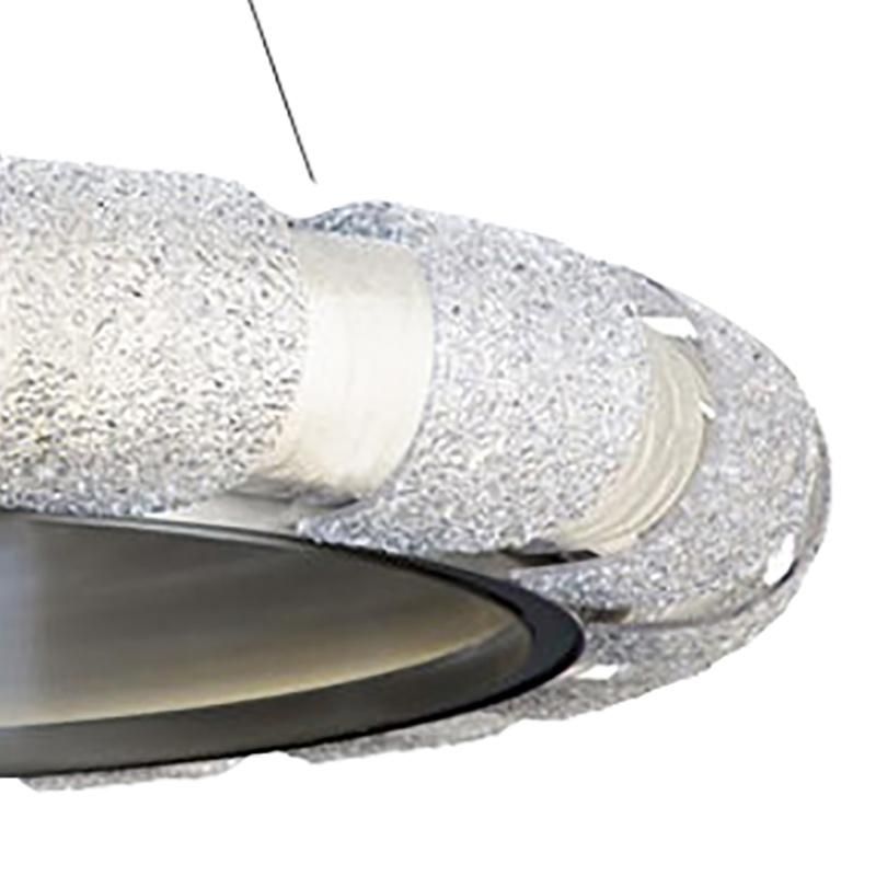 Premium Silver Crystal Chandelier Pendant Lamp Living Room Lamp Hotel Lamp