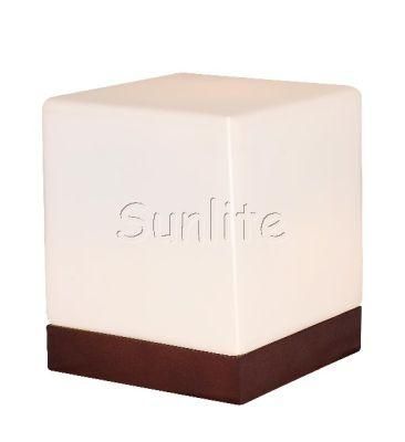 Modern &amp; Simple Square Fabric Shade Table Lamp (TB-3033S)