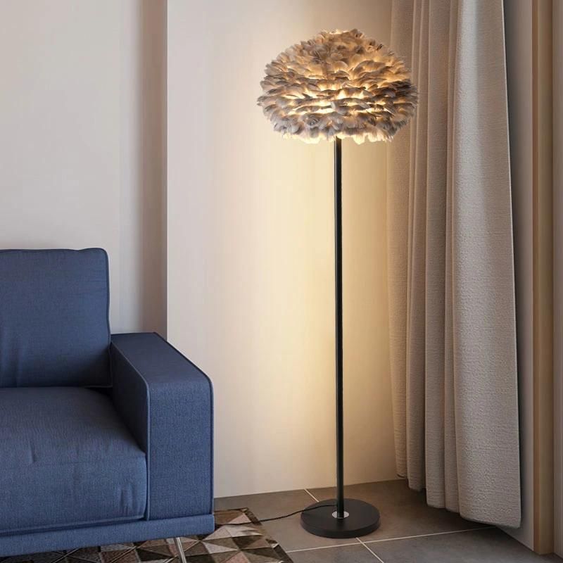 Modern Design Warm Brightness Nordic LED Desk Light Table Lamp Living Room Feather Table Light Luxury Simple Table Lamp Modern for Office