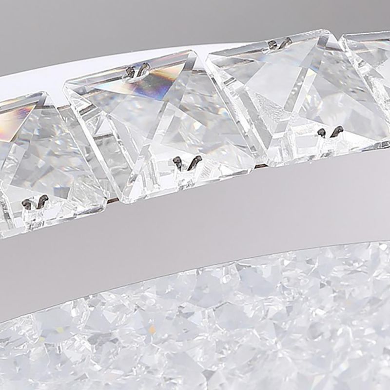 Modern Crystal Ceiling Lamp Round Modern Living Room Decoration Kitchen Chandelier (WH-CA-61)
