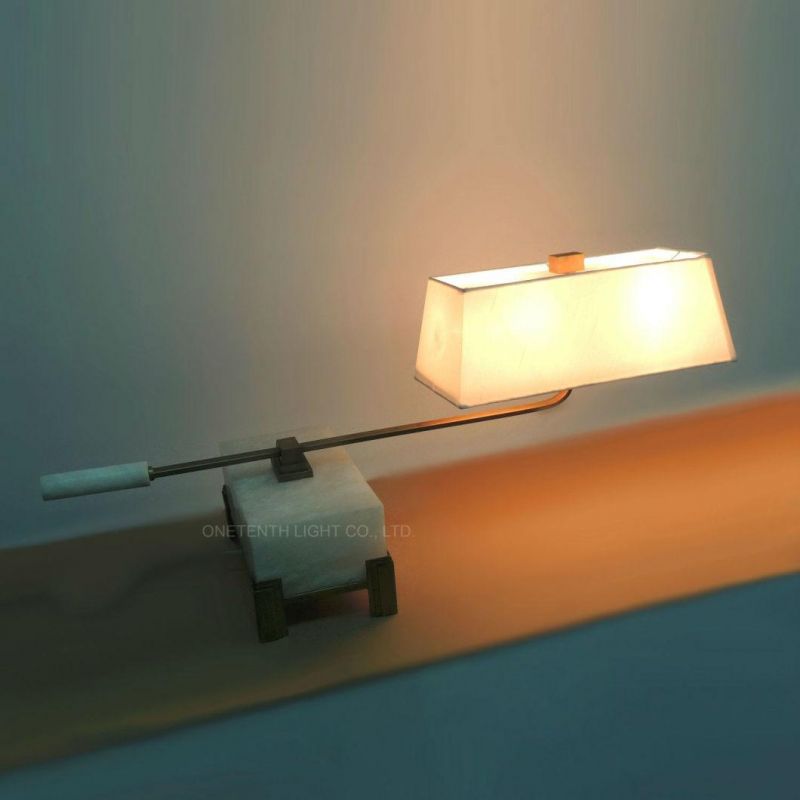 House Interior Decorative Resin Desk Table Lamp LED Night Light Modern Hotel Light