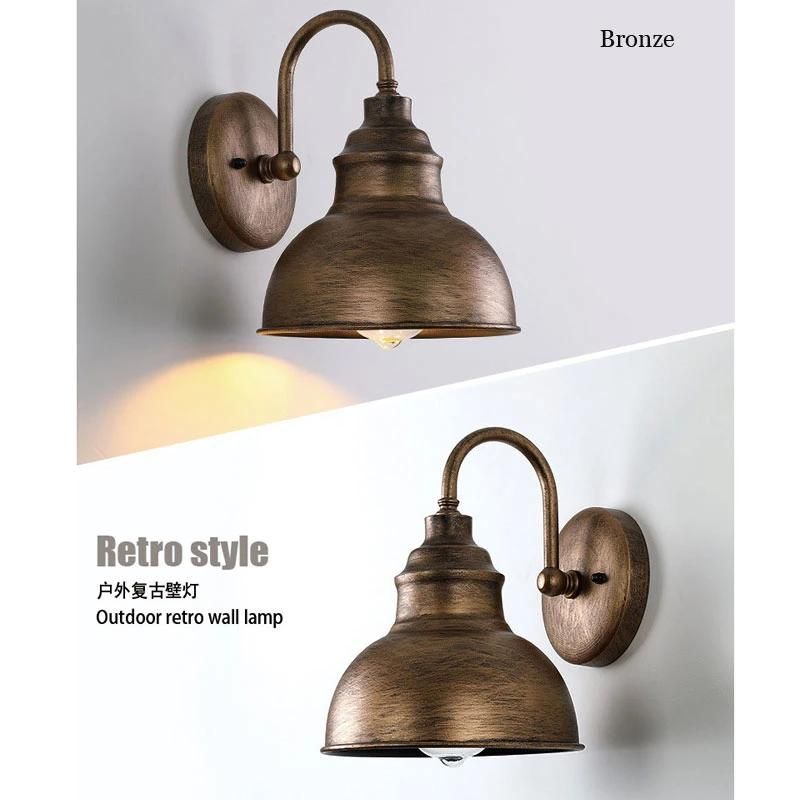 Retro Outdoor Garden Light Courtyard Yard Porch Aisel Stair Vintage Outdoor Wall Lamp (WH-VR-47)