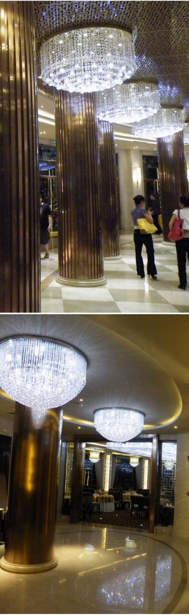 New Product Luxury Hotel Lobby Custom Large Project Modern K9 Crystal LED Chandelier Ceiling Light