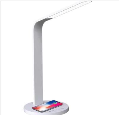 5 Level Dimmer Natural White Warm Light Desk Lamp with Wireless Charging