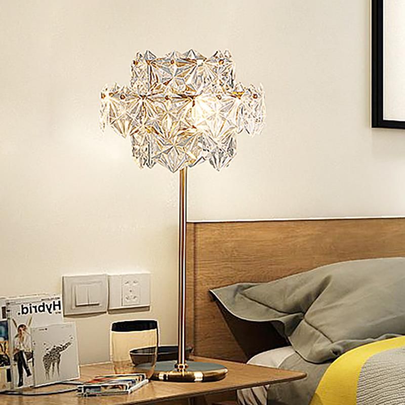 Diamond Shining Crystal Floor Lamp Table Lamp Desk Lamp Light