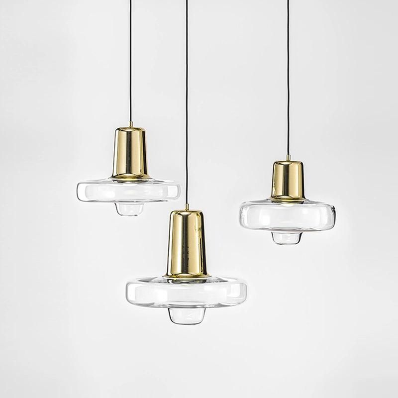 Nordic Designer Glass Chandelier Restaurant Cafe Hotel Bar Counter Clothing Store Clubhouse Pendant Lamp