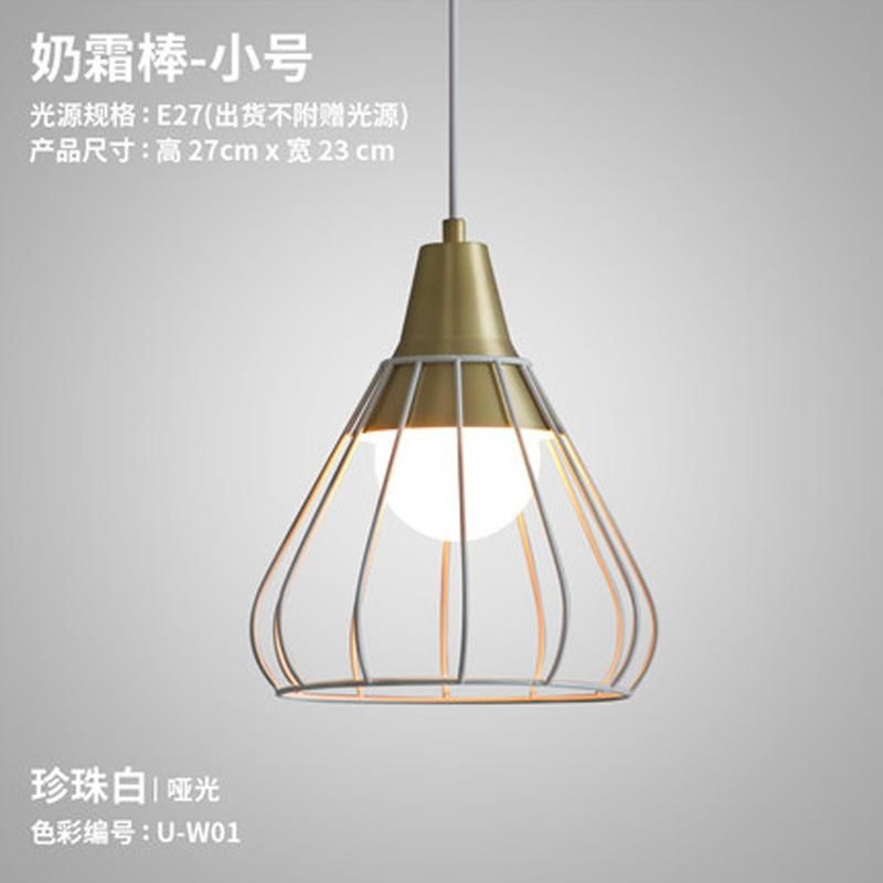Nordic Metal Pendant Light Bar Study Stairs Svend Scandinavian Modern Birdcage Chandelier (WH-AP-312)