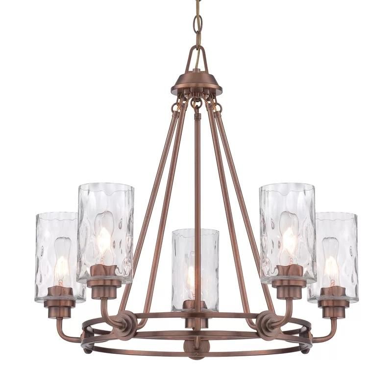 Farmhouse Metal Chandelier Light Classic Pendant Lighting for Kitchen Dining Living Room