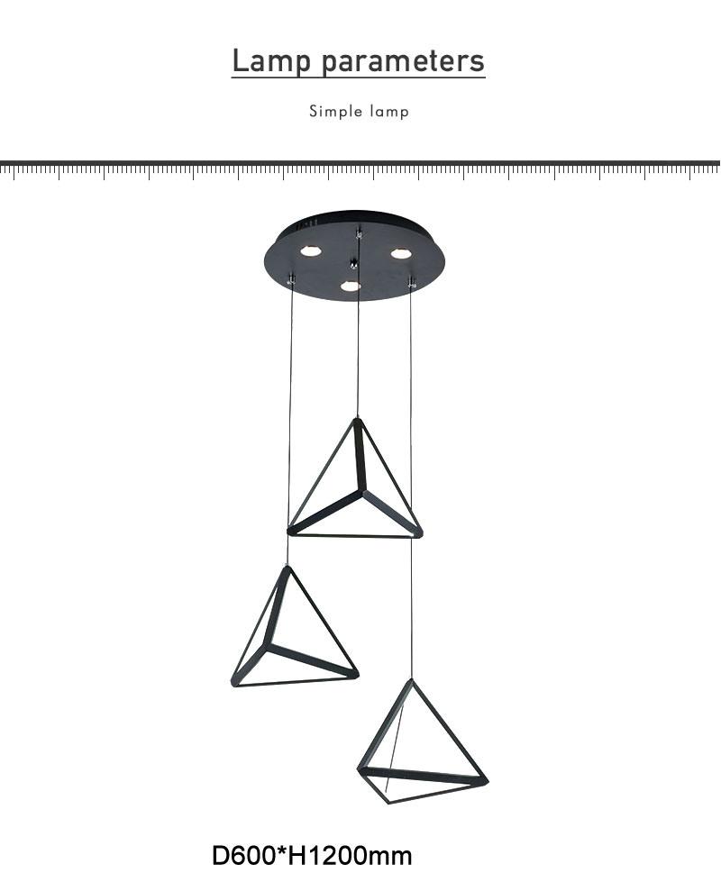 LED Pendant Light Hanging Ceiling Home Decor Modern Ceiling Pendant Chandelier Lamp