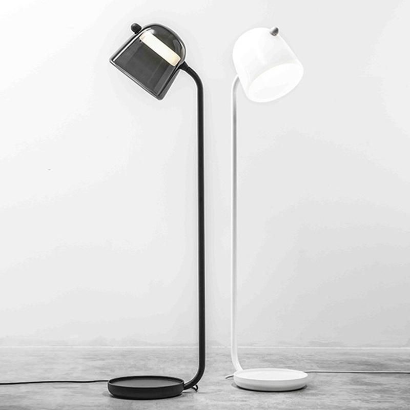 Nordic Floor Lamp Modern Iron Glass Floor Lamps for Living Room Bedroom Study Decoration Light Corner LED Lamp (WH-MFL-54)