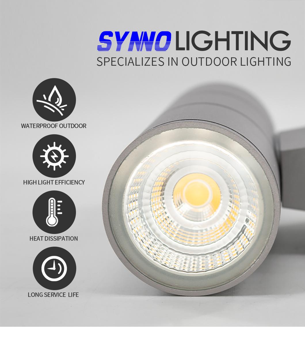 12V Outdoor Wall Light up-Down Aluminum IP65 Waterproof Wall Lamp