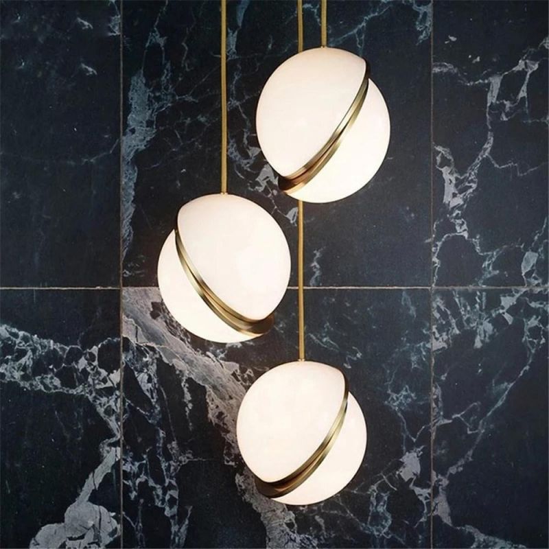 Simple Post-Modern Designer Pendant Lights Dining Room Restaurant Bar Clothing Stores Pendant Lamp Kitchen Glass Hanglamp