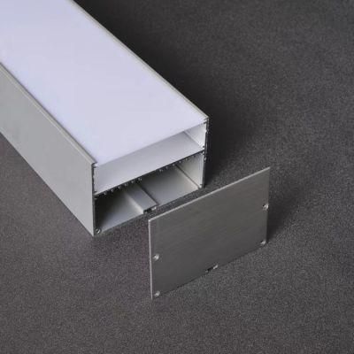 Alu Recessed Aluminum Extrusion Channel Linear Light LED Profiles with Diffuser for Housing LED Tape