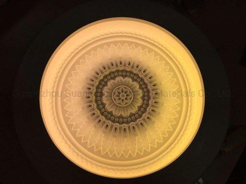 Grg (Glassfiber Reinforced Gypsum) Recessed Ceiling Lamp with LED Lighting