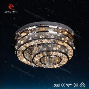 Round Crystal Ceiling Lamp with CE/RoHS Approved (Mx20346-9)