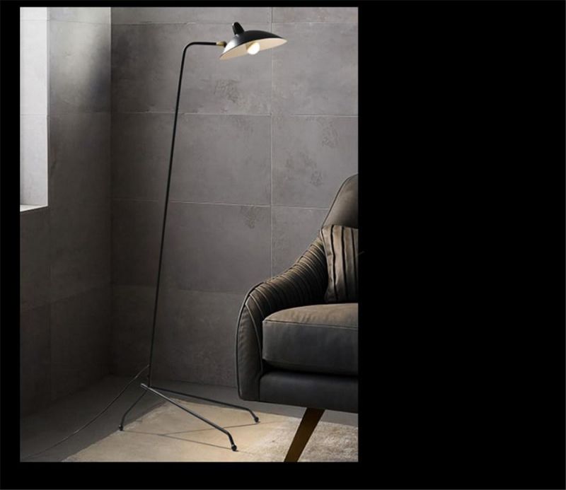 Floor Lamp Modern Home Decor Light Fixtures E27 Industrial Standing Lamp