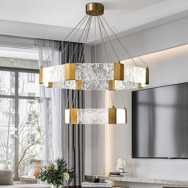 Diamond Modern Chandelier Bedroom Dining Room Restaurant Pendant Lamp Light