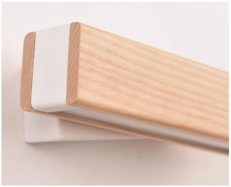 Nordic Solid Walnut Wood Wall Lamp AC110-240V LED Wall Sconces Wood Wall Lamp (WH-OR-64)