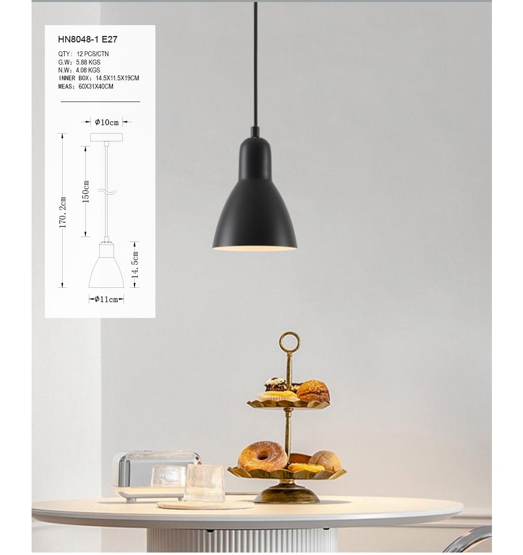 Metal Lighting Home Decoration Light Nordic Hanging Modern Pendant Lamp