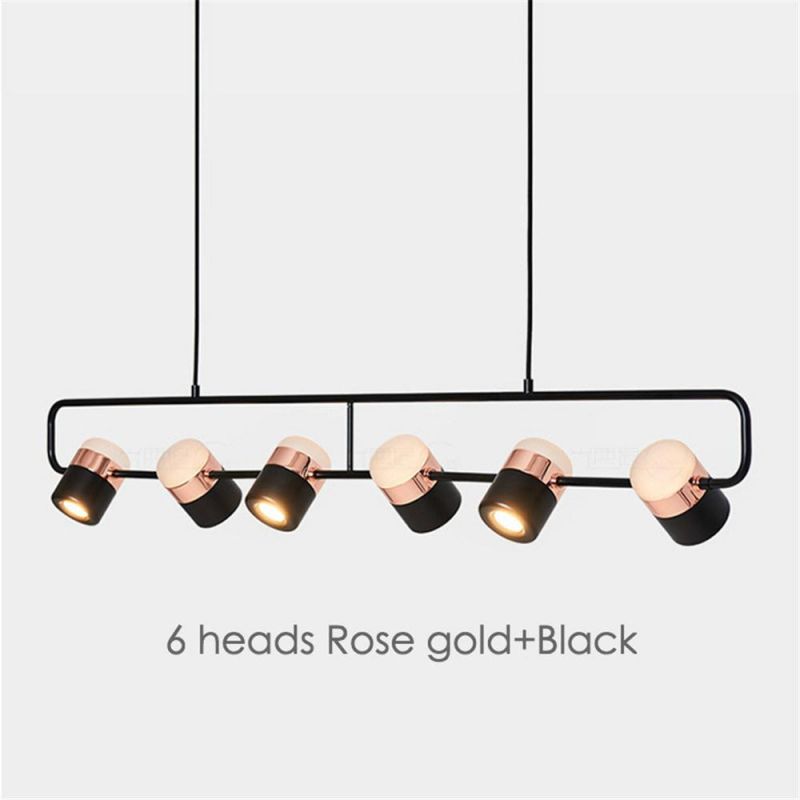 Nordic Design Chandelier for Dining Table Modern Kitchen Island Hanging Light Fixture Luminaire Suspension LED Spot Lamp Home