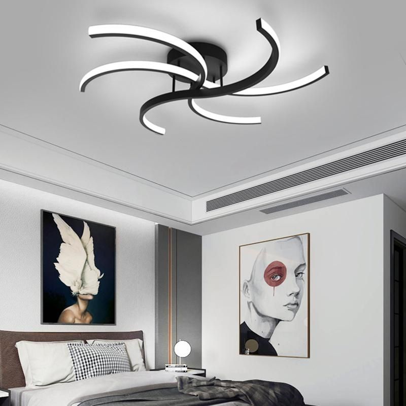 Simple Modern Living Room Lamp Personality LED Ceiling Light Dedroom Lamp