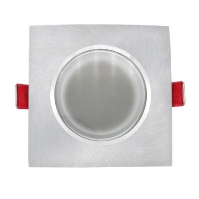 Bathroom Square Fixed Recessed LED Ceiling Downlight Fitting Frame (LT2907)