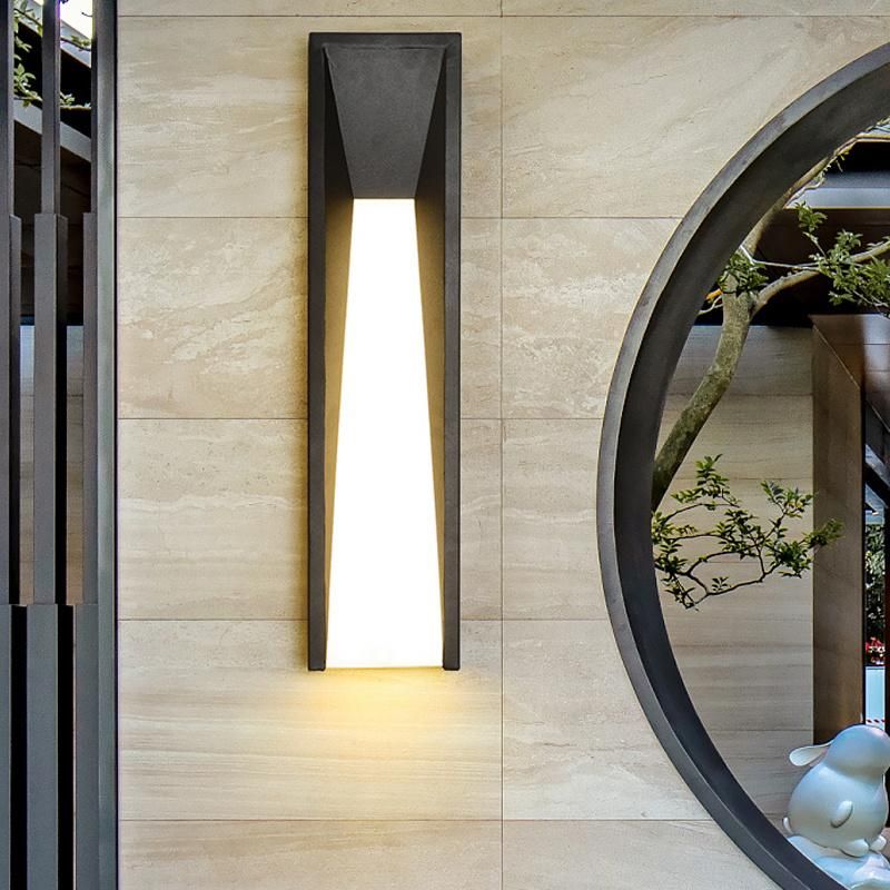 Modern Simple Outdoor Waterproof Wall Lamp Strip Lamp Villa Door Lamp Outdoor Garden Light