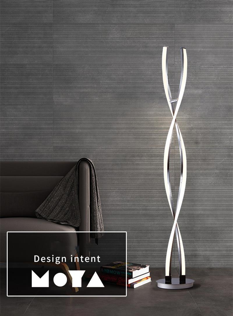 Nordic Modern Interior Design Living Room Double End LED Floor Lamp