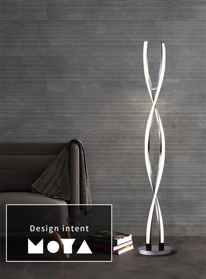 Nordic Modern Interior Design Living Room Double End LED Floor Lamp