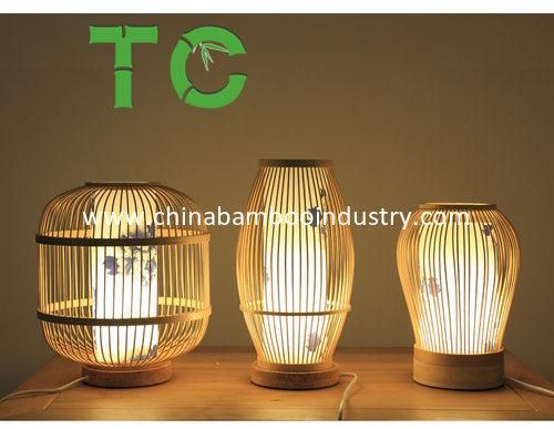 High Quality Bamboo Lamp Wicker Rattan Table Lamp Bamboo Rattan Lamp Shade
