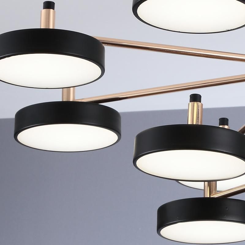 Nordic Style Art Decoration Light LED Panel Pendant Ceiling Indoor Light