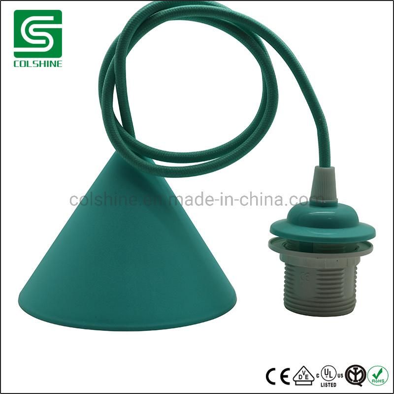 Colorful Plastic Pendant Light Decoration Lamp