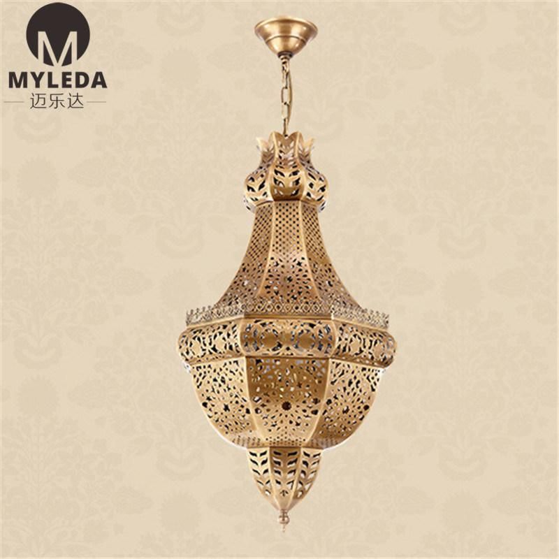 Decorative Church Home Hotel Villa Mosque Brass Chandelier Pendant Light