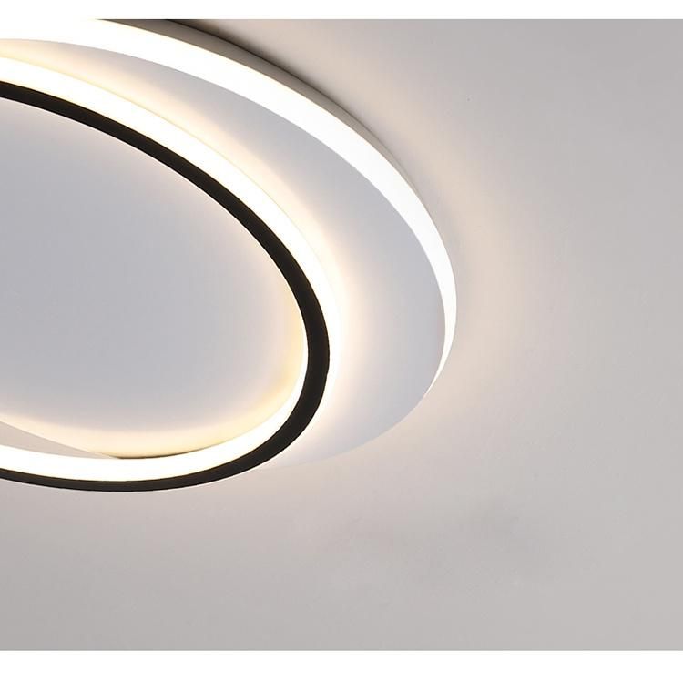 Modern Minimalist Golden Square Surface LED Ceiling Lamp Modern Light
