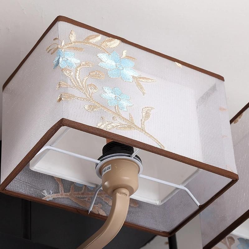 LED Bedroom Living Room Lamp China Style Flower Chandeliers & Pendant Lights