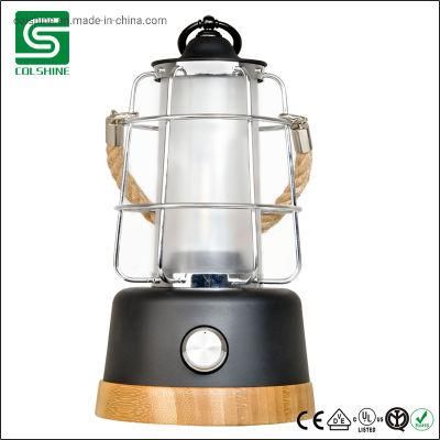 Old Style Decorative Table Lamp Lantern with USB