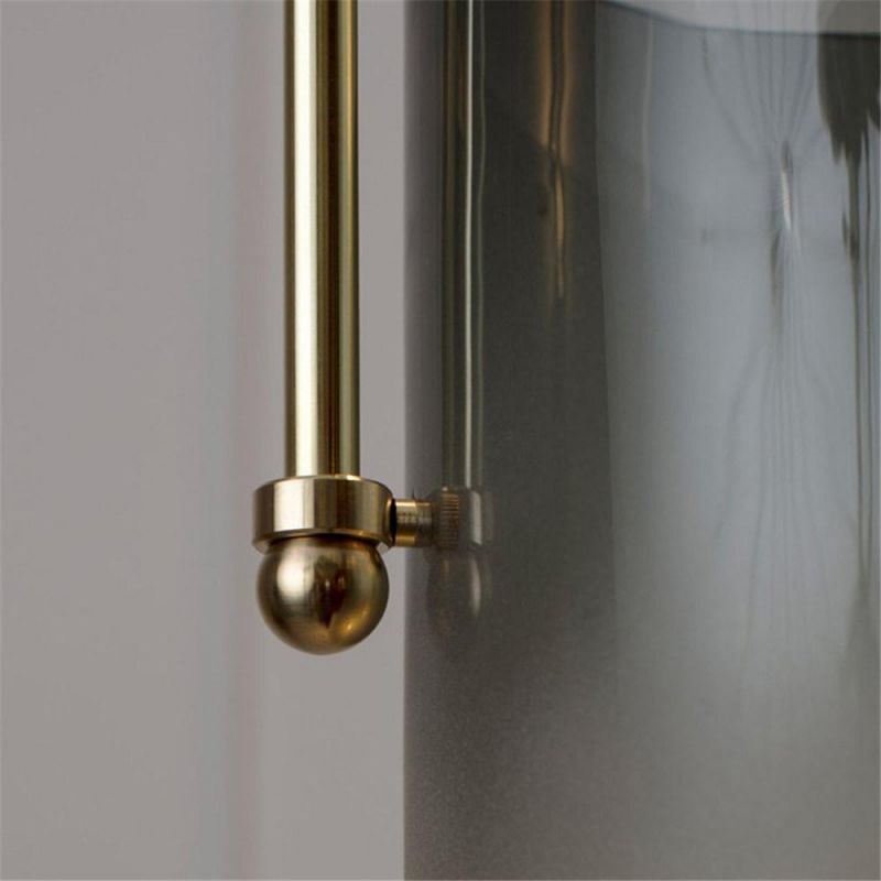 Metal Opal Glass Pendant Light for Dining Room
