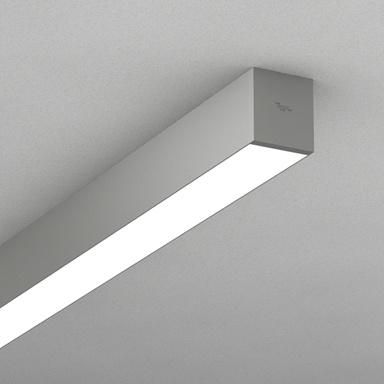 modern LED Ceiling Linear Lamp with Surface Mounted Connection