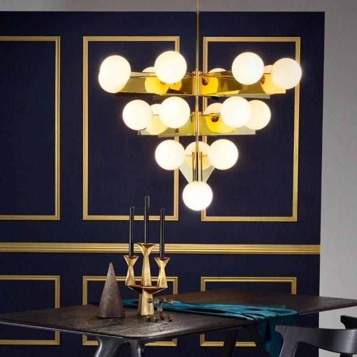 Modern Zhongshan Decorative Home LED Big Project Lighting Chandelier